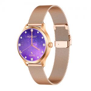 TS-10 MAX luxury 1.19 inchs AMOLED smart watch ip68 stainless steel fashion women smart watches