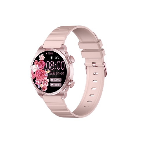 TS-288  Beautiful Modern Design Stainless Steel Ladies Heart Rate Blood Oxygen Monitoring Smart Watch OEM & ODM 