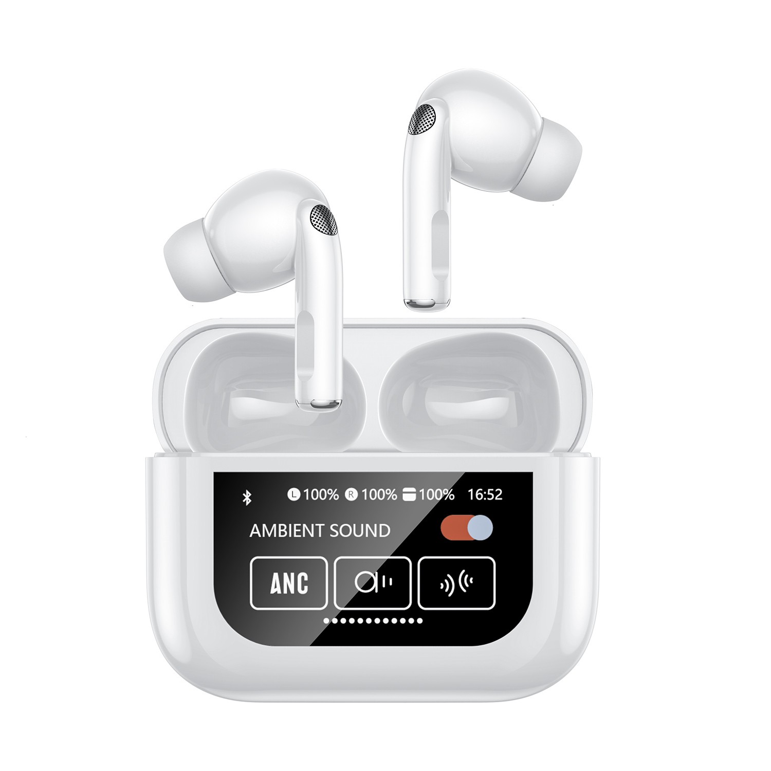 TS-V9 Wireless Earbud Bluetooth5.4 Earphone ANC+ENC In Ear Touch Screen Control Active Noise Reduction Headet audifonos bluetooth