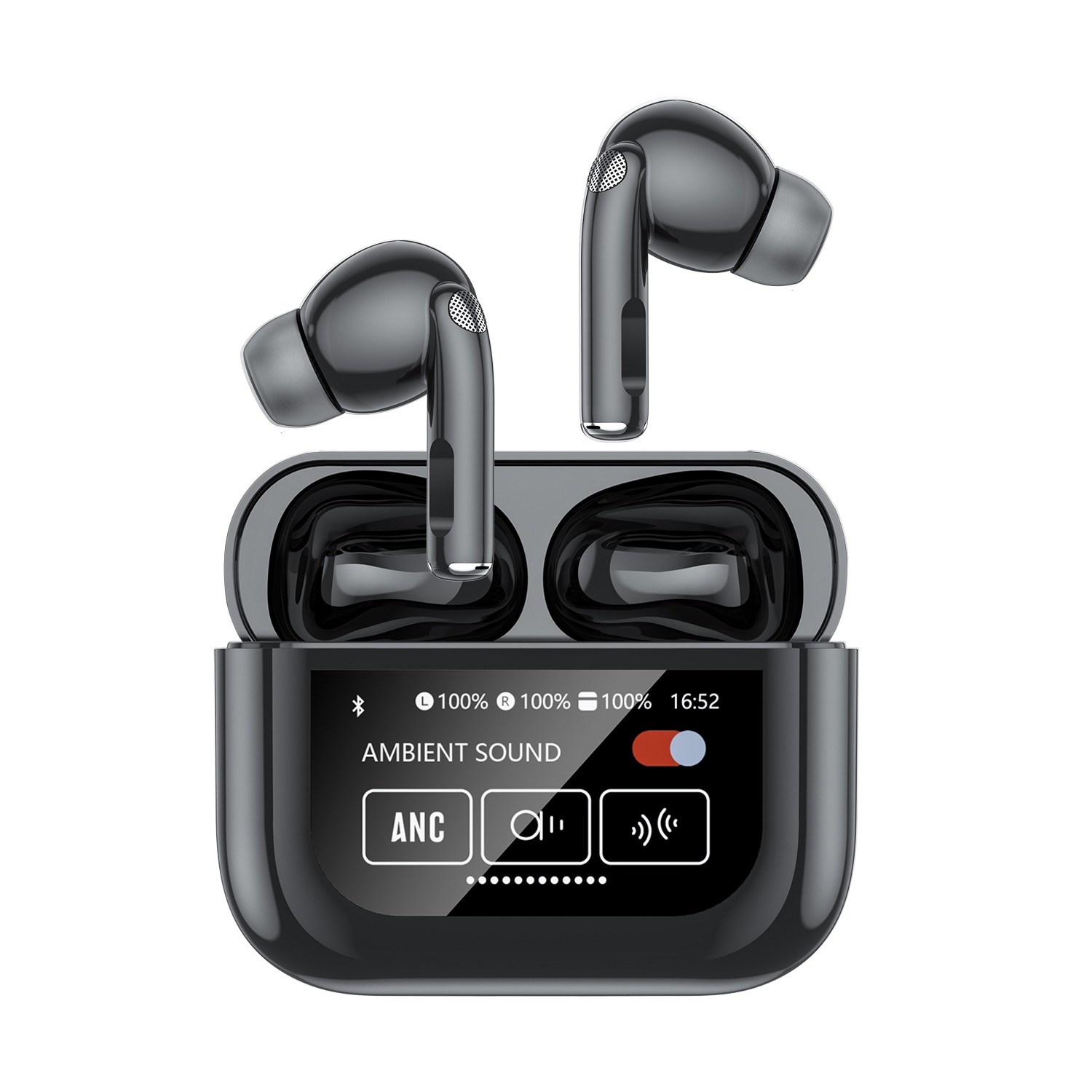 TS-V9 Wireless Earbud Bluetooth5.4 Earphone ANC+ENC In Ear Touch Screen Control Active Noise Reduction Headet audifonos bluetooth