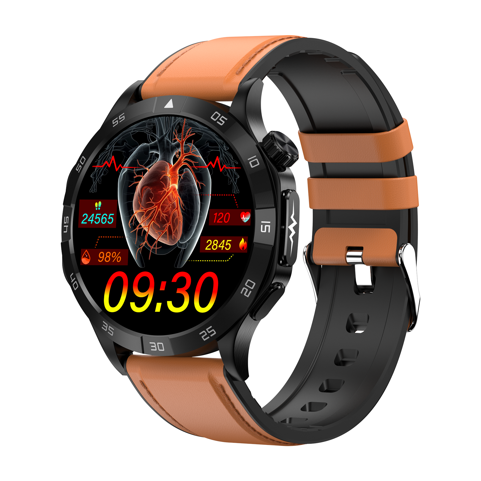 TS381 ECG AMOLED screen call health management watch