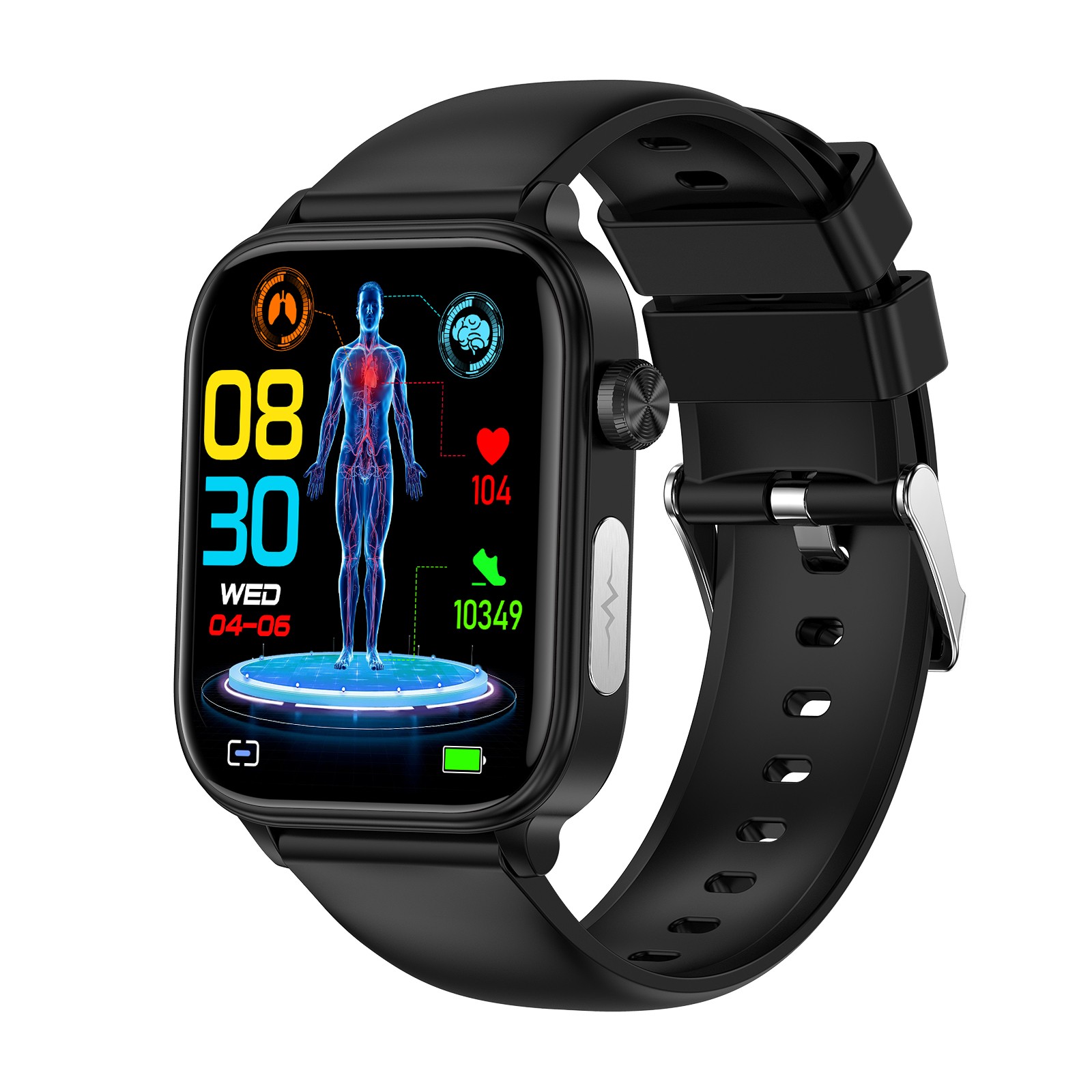 TS570 HRV ECG Health Sport Fitness Monitoring Smart Watch