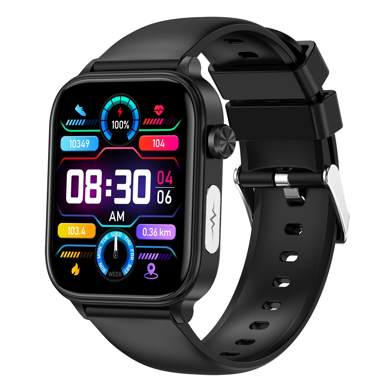 TS570 HRV ECG Health Sport Fitness Monitoring Smart Watch