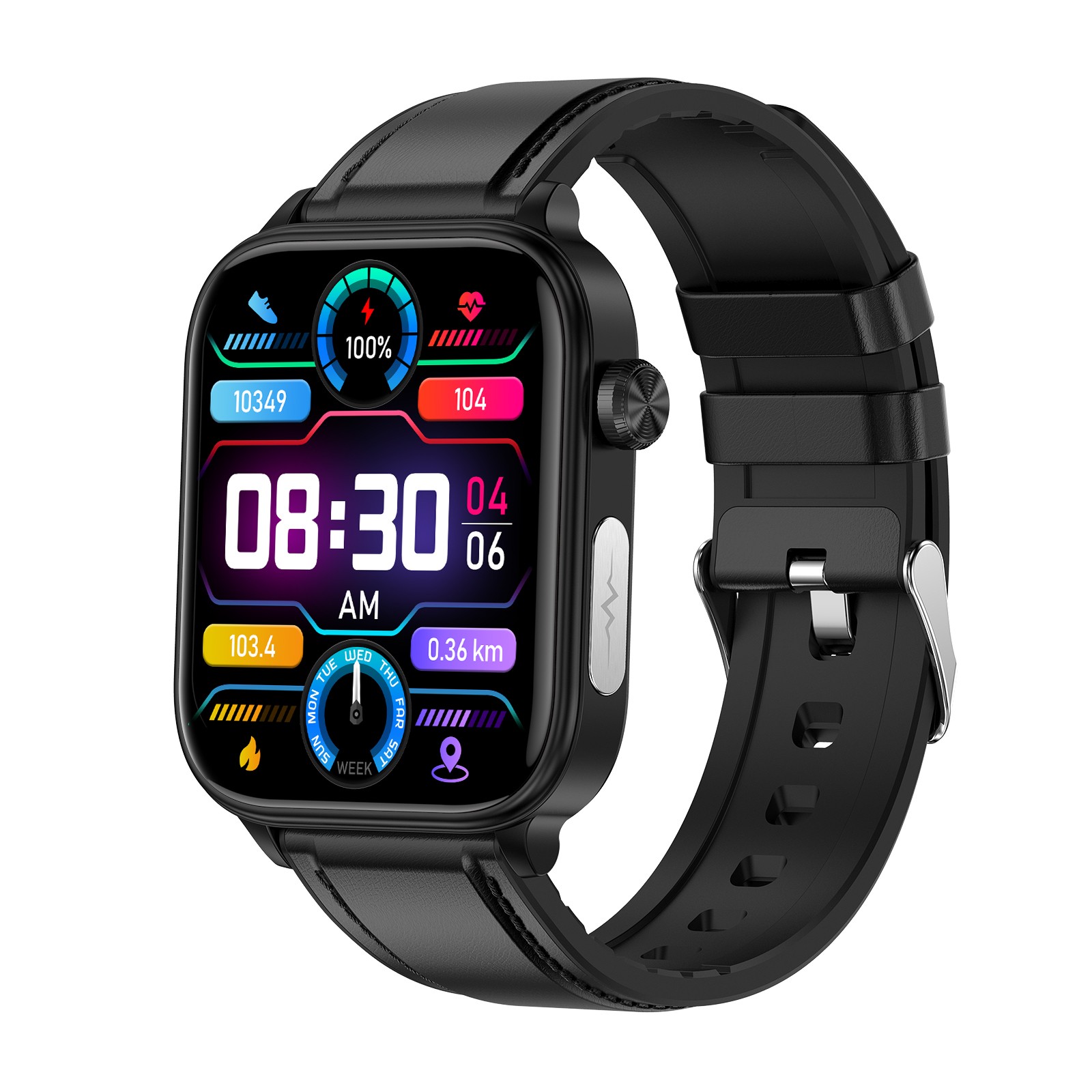 TS570 HRV ECG Health Sport Fitness Monitoring Smart Watch