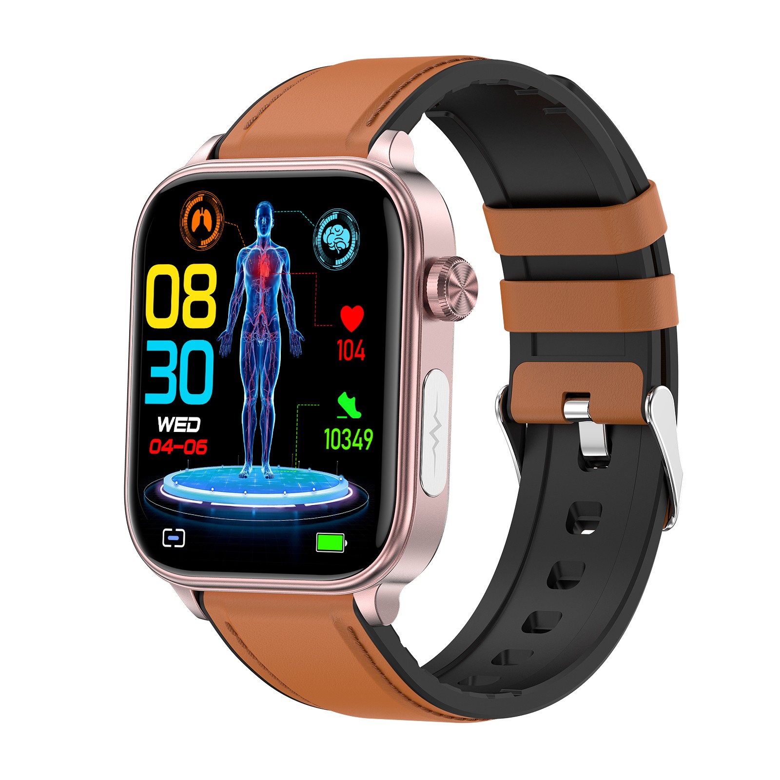 TS570 HRV ECG Health Sport Fitness Monitoring Smart Watch