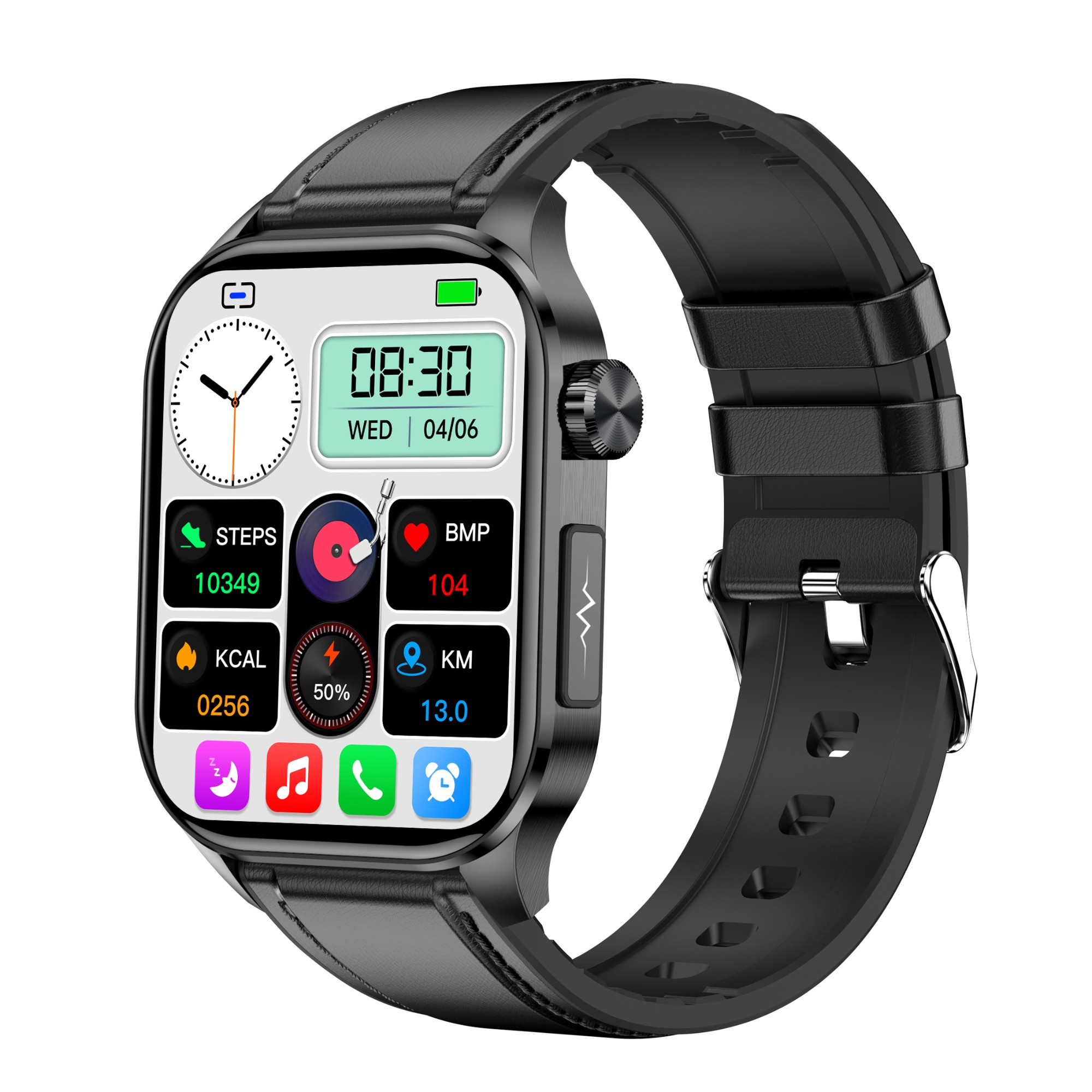 TS580 ECG health micro physical examination smart watch