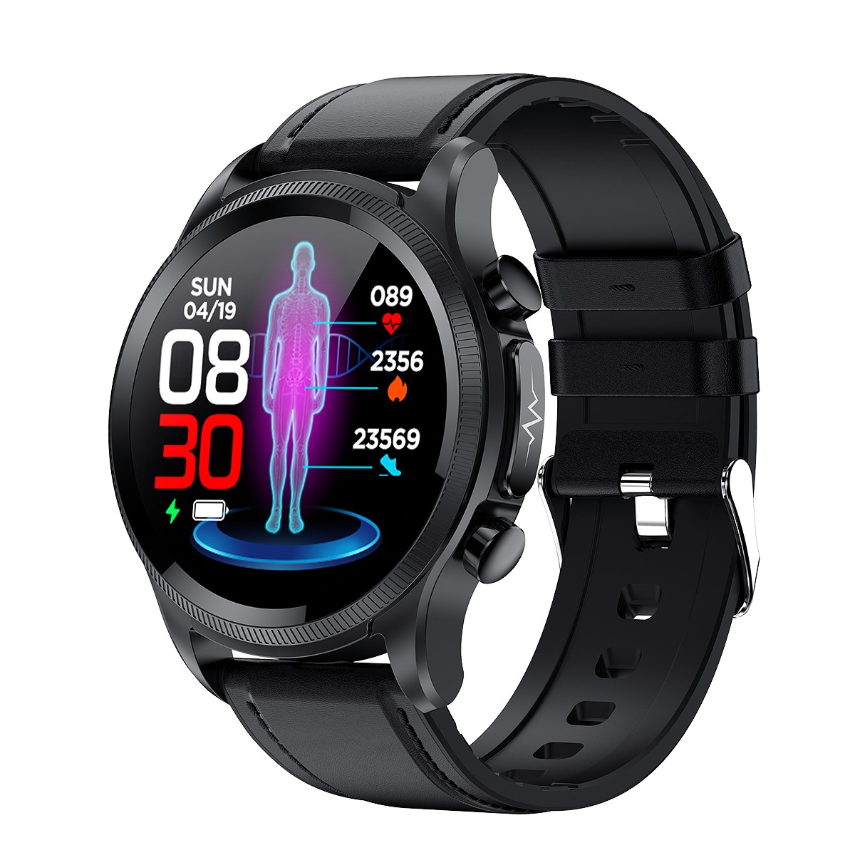 TSE400 ECG Blood Oxygen Health smart watch